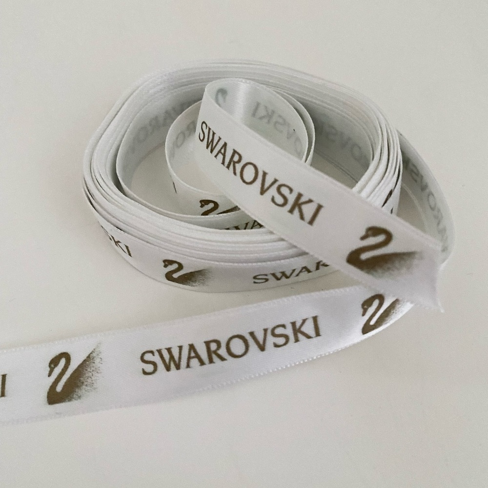Swarovski satin ribbon 4.5 yd. piece